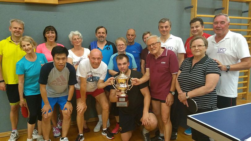 Promiturnier 2018 Promiturnier 2018 Teilnehmer mit Sieger